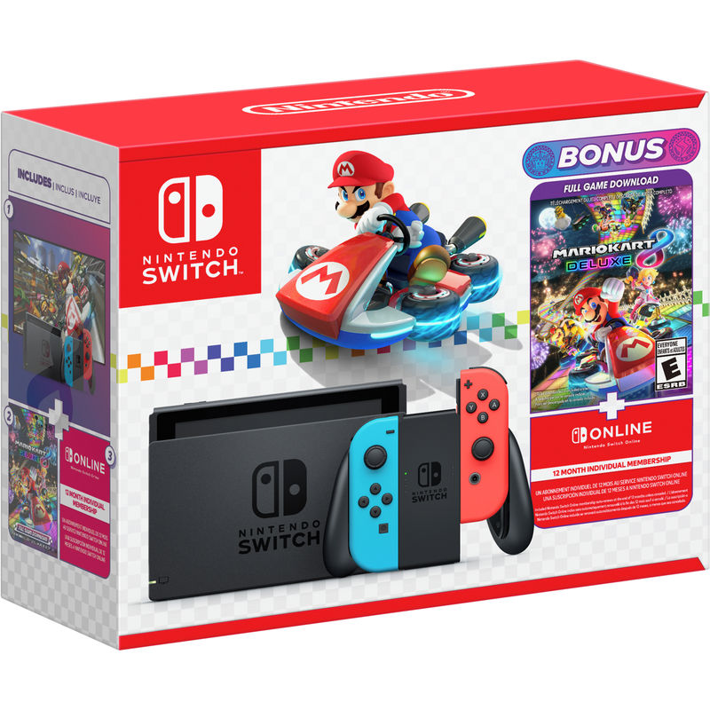 Nintendo Nintendo Switch™: Mario Kart™ 8 Deluxe Bundle 1.0 ea