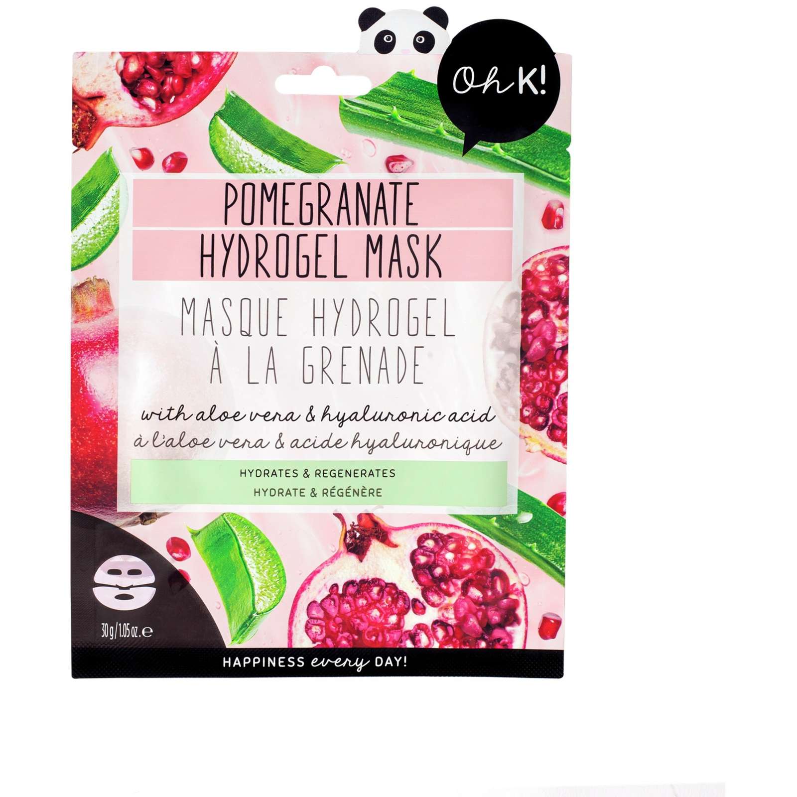 Pomegranate & Hyaluronic Hydrogel Mask