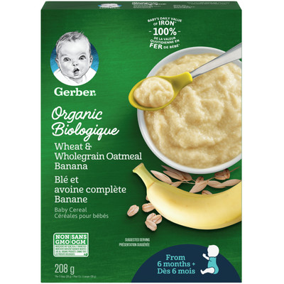 Nestle Céréales bébé dés 8 mois banane framboise Bio
