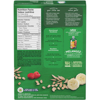 gerber organic oatmeal banana