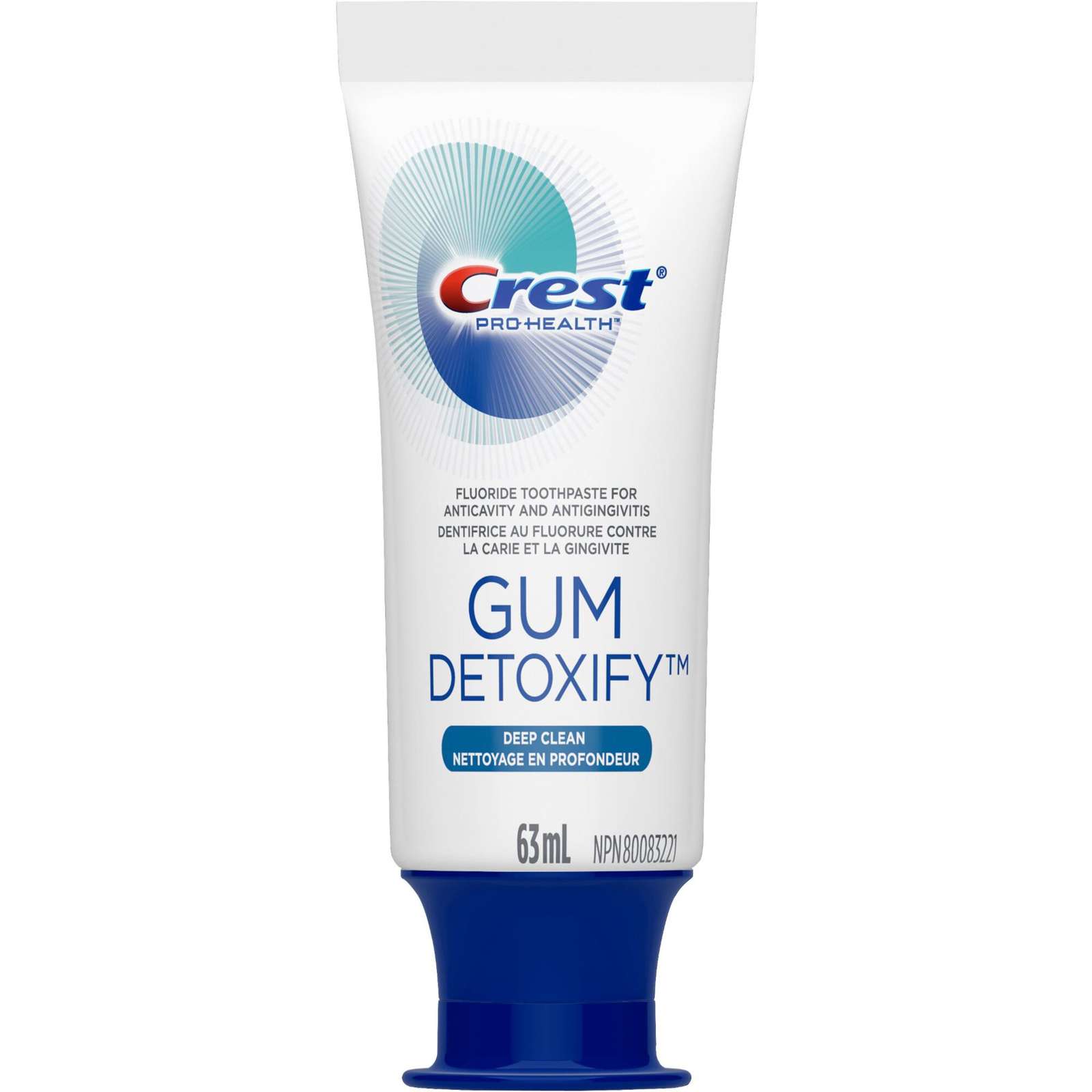 Crest Gum Detoxify Deep Clean Toothpaste