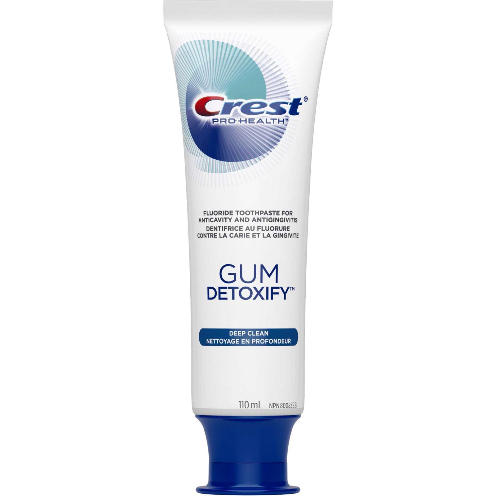 Crest Gum Detoxify Deep Clean Toothpaste