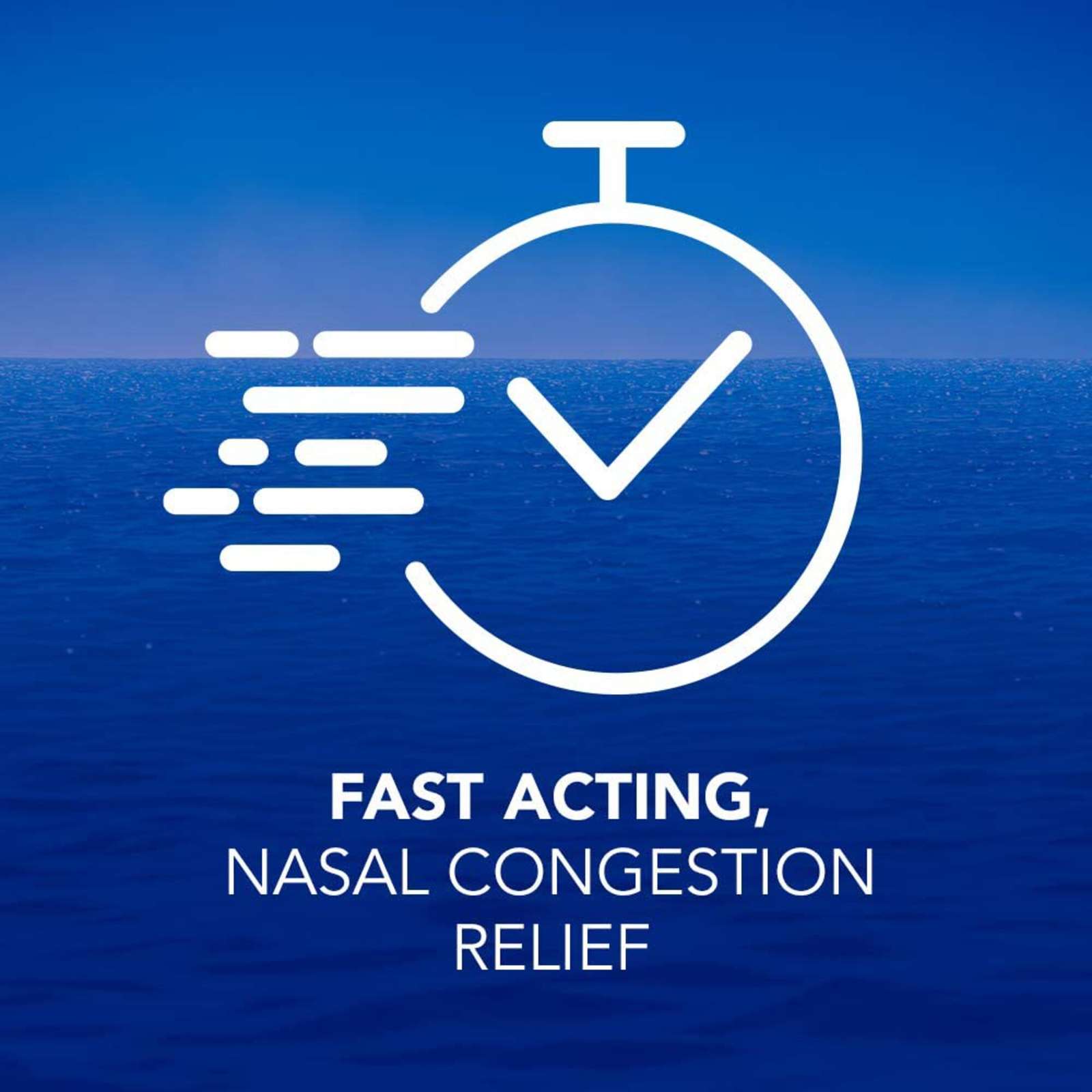 hydraSense Nighttime Congestion Nasal Spray - with Cooling Eucalyptus, Ultra Nasal Congestion Relief Saline Spray, Fast Acting, Clinically-Proven, Non-Medicated, Non-Habit forming, Saline Solution, Natural Source Seawater