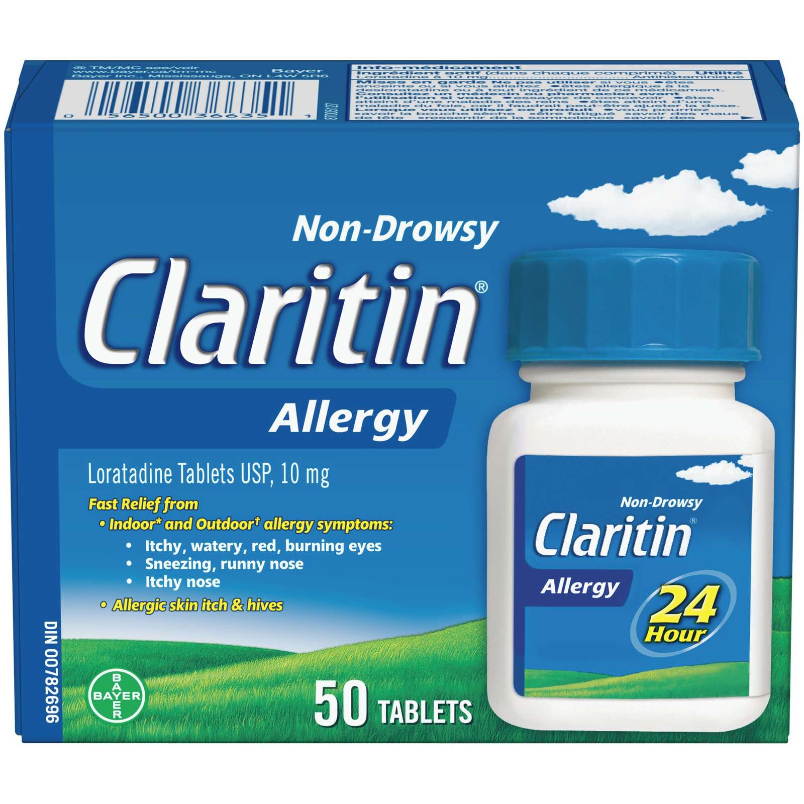 Claritin Allergy Medicine, 24-Hour Non-Drowsy Relief 10 mg