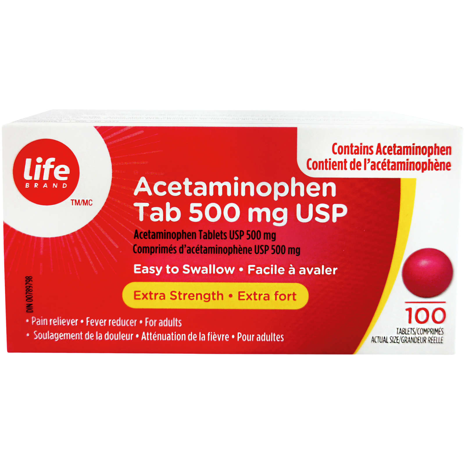 LB Acetaminophen Tab mg USP