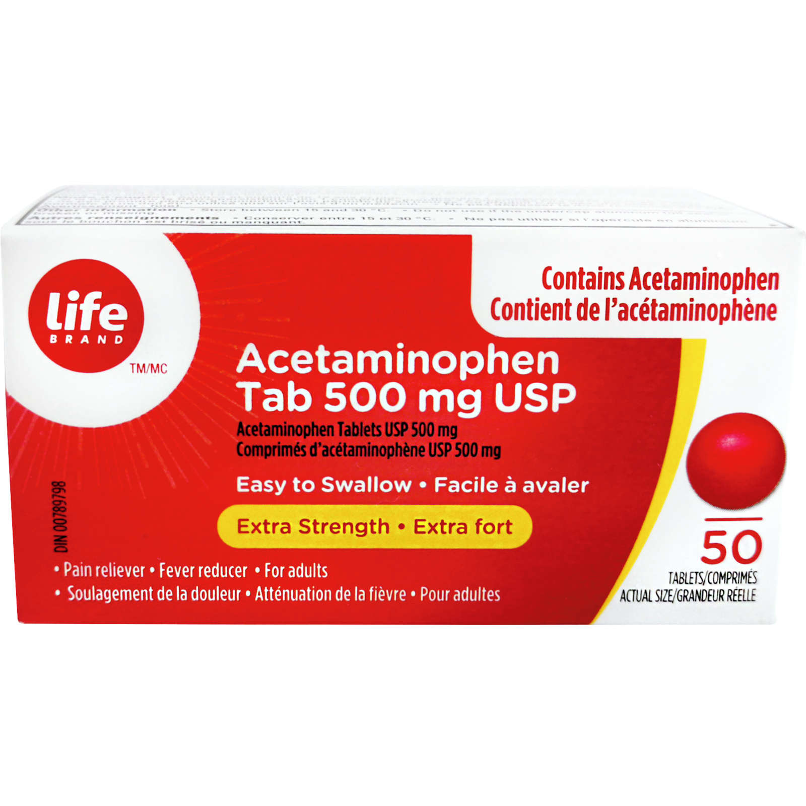 LB Acetaminophen Tab mg USP