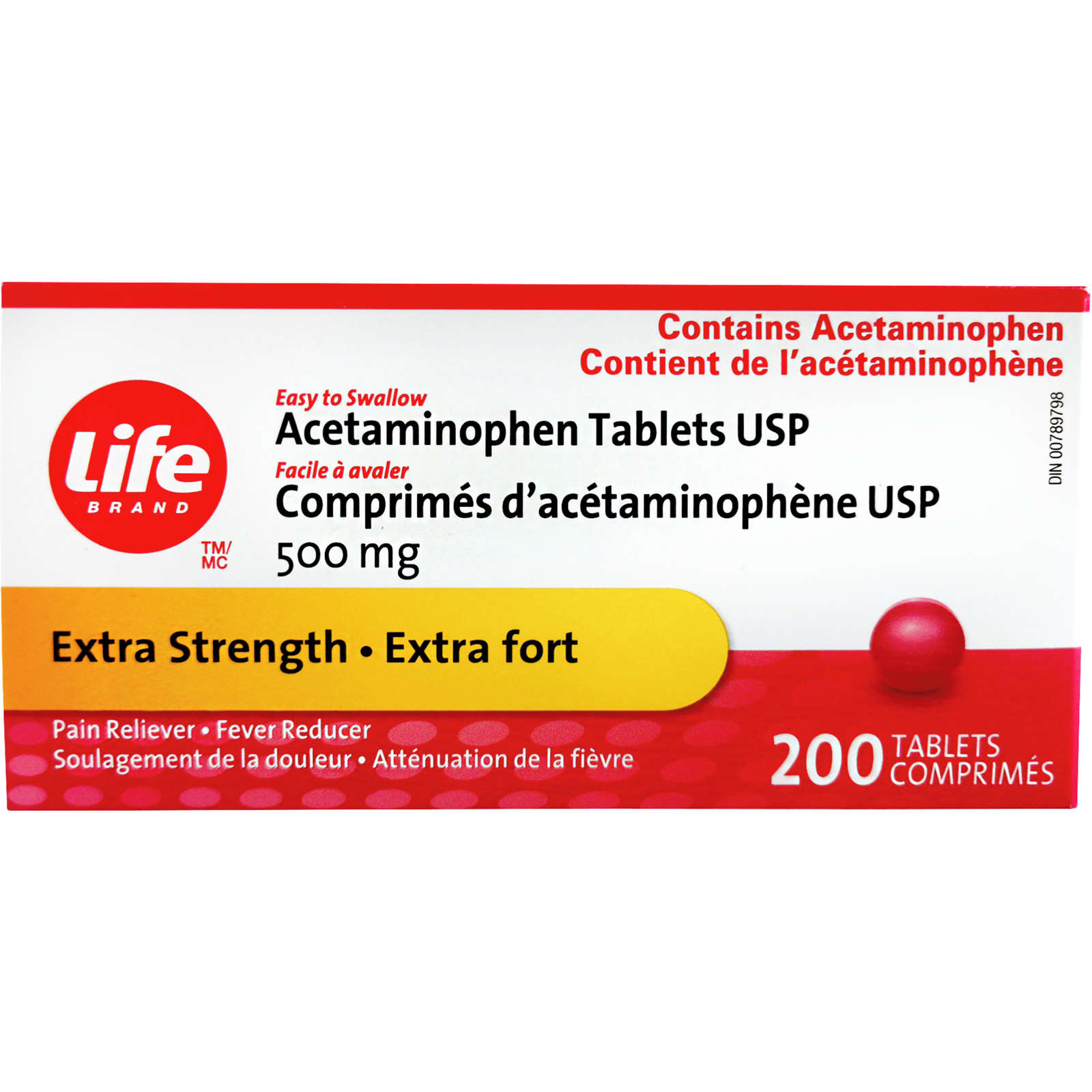 LB Acetaminophen Tab mg USP