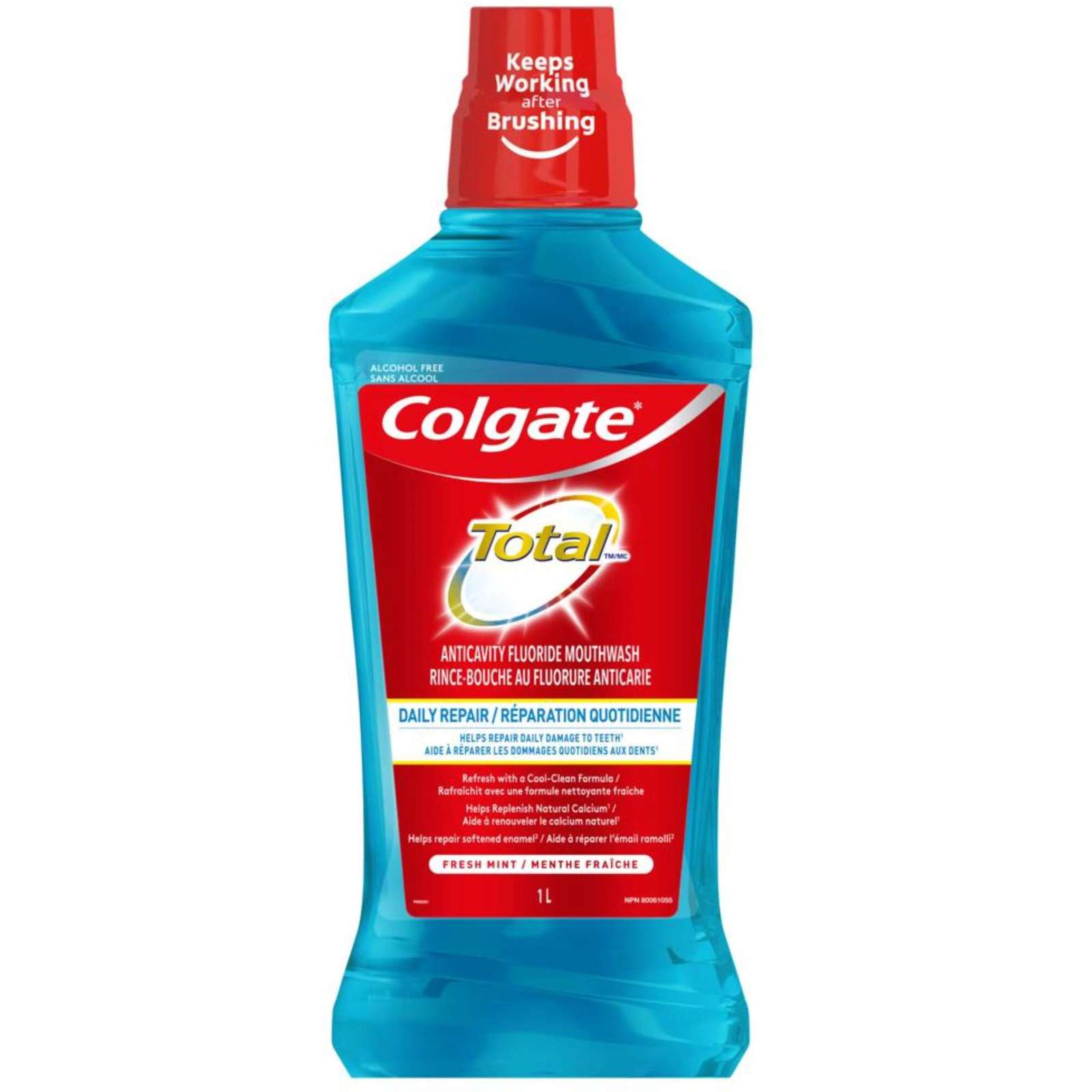 Colgate Total Daily Repair Fresh Mint Fluoride Mouthwash