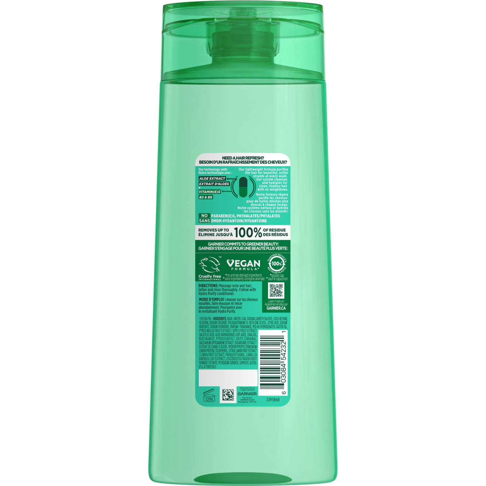 Fructis Hydra Purify Shampoo