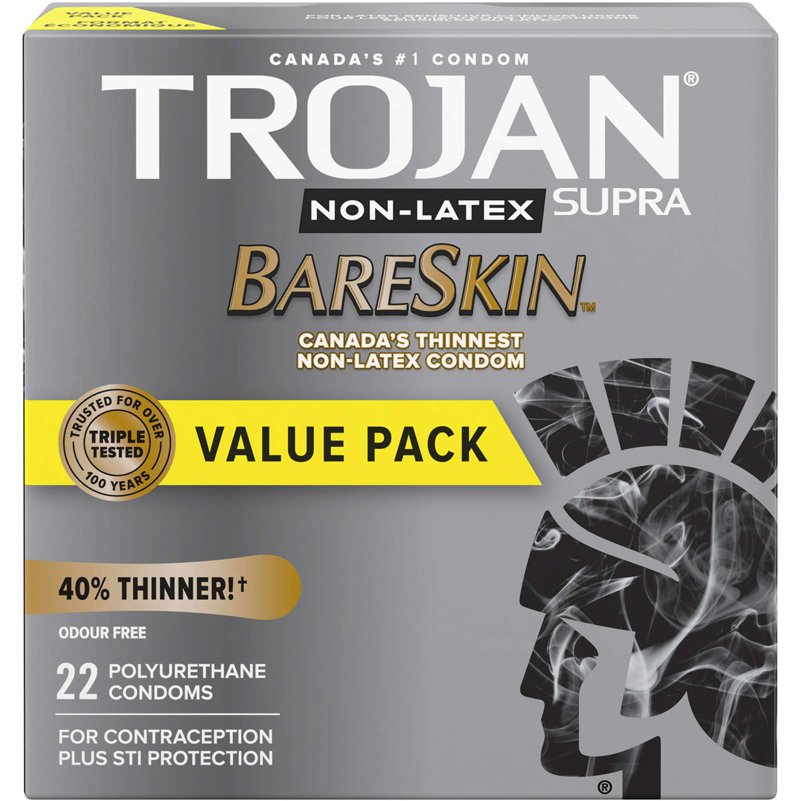 BareSkin Supra Non-Latex Condoms