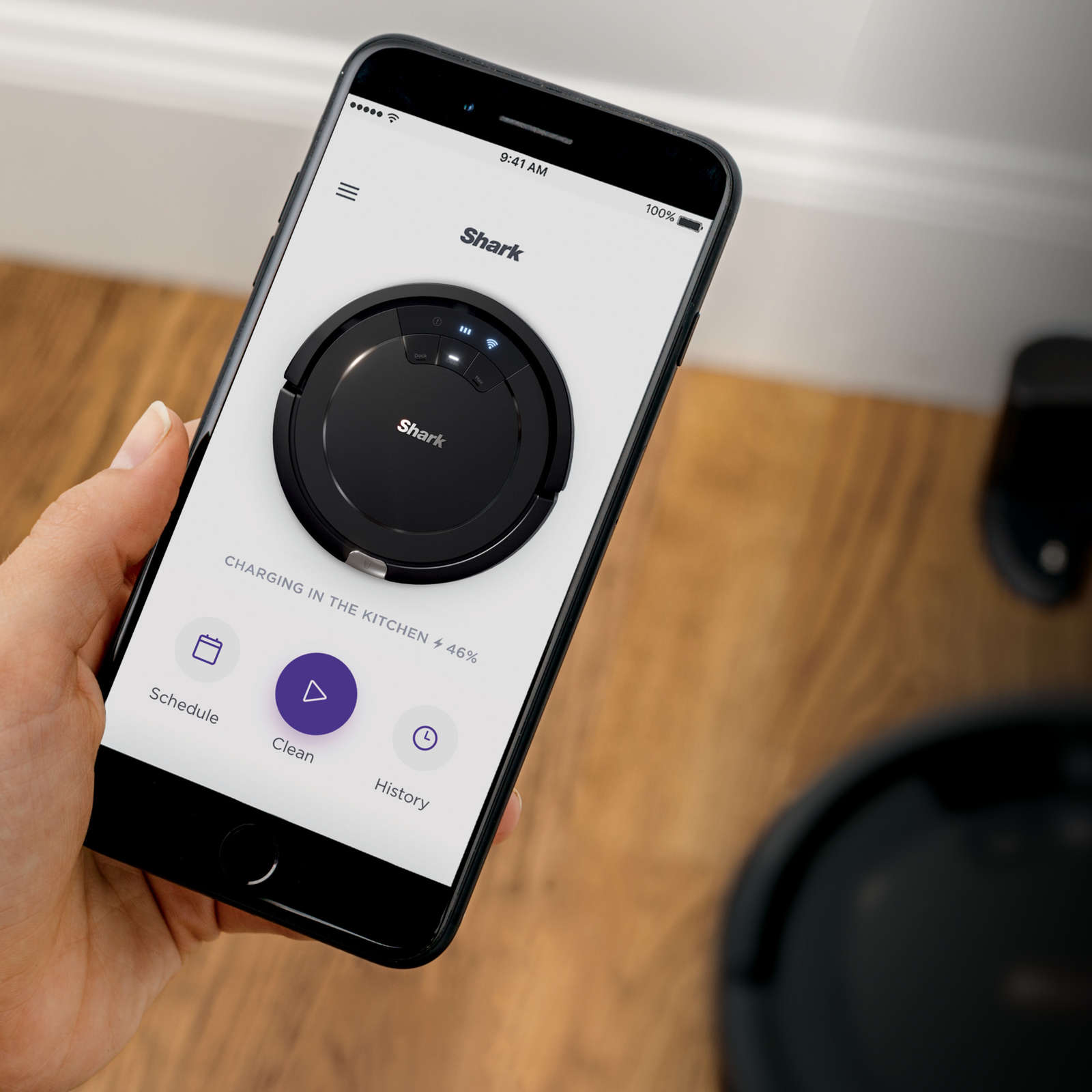 RV754CA ION Robot Vacuum, Wi-Fi Connected, Multi-Surface Cleaning