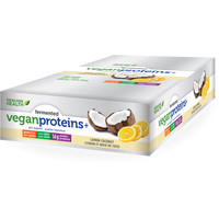 Fermented Vegan Proteins+ Bar, Lemon Coconut, 14g Protein, Gluten Free Genuine Health