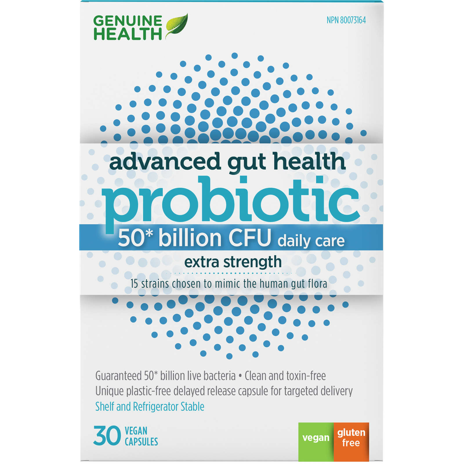 Advanced Gut Health Probiotics, Billion CFU