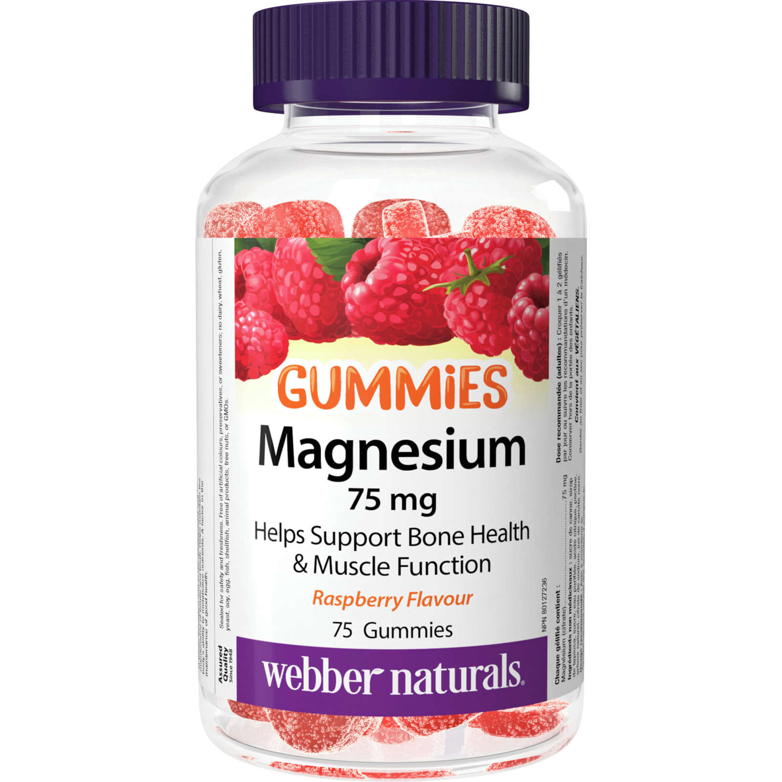 Magnesium Gummies 75 mg