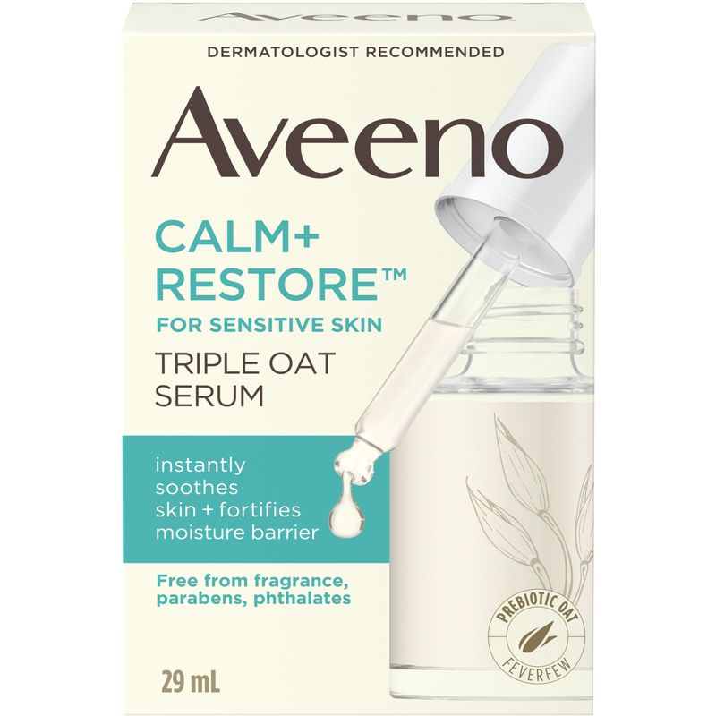 Aveeno Calm + Restore Triple Oat Serum for Sensitive Skin 29.0 mL