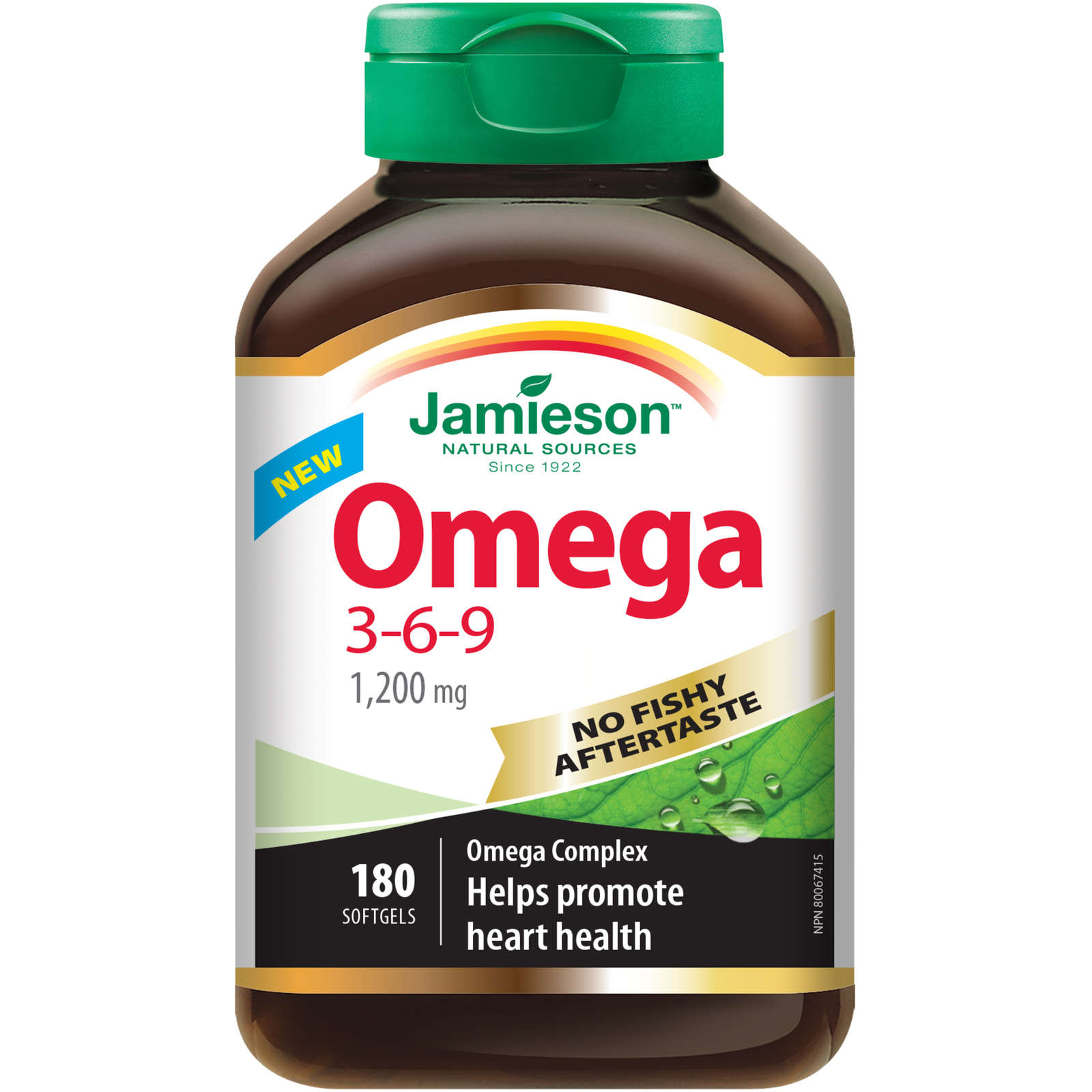 Omega 3-6-9 No Fishy Aftertaste 1,200mg