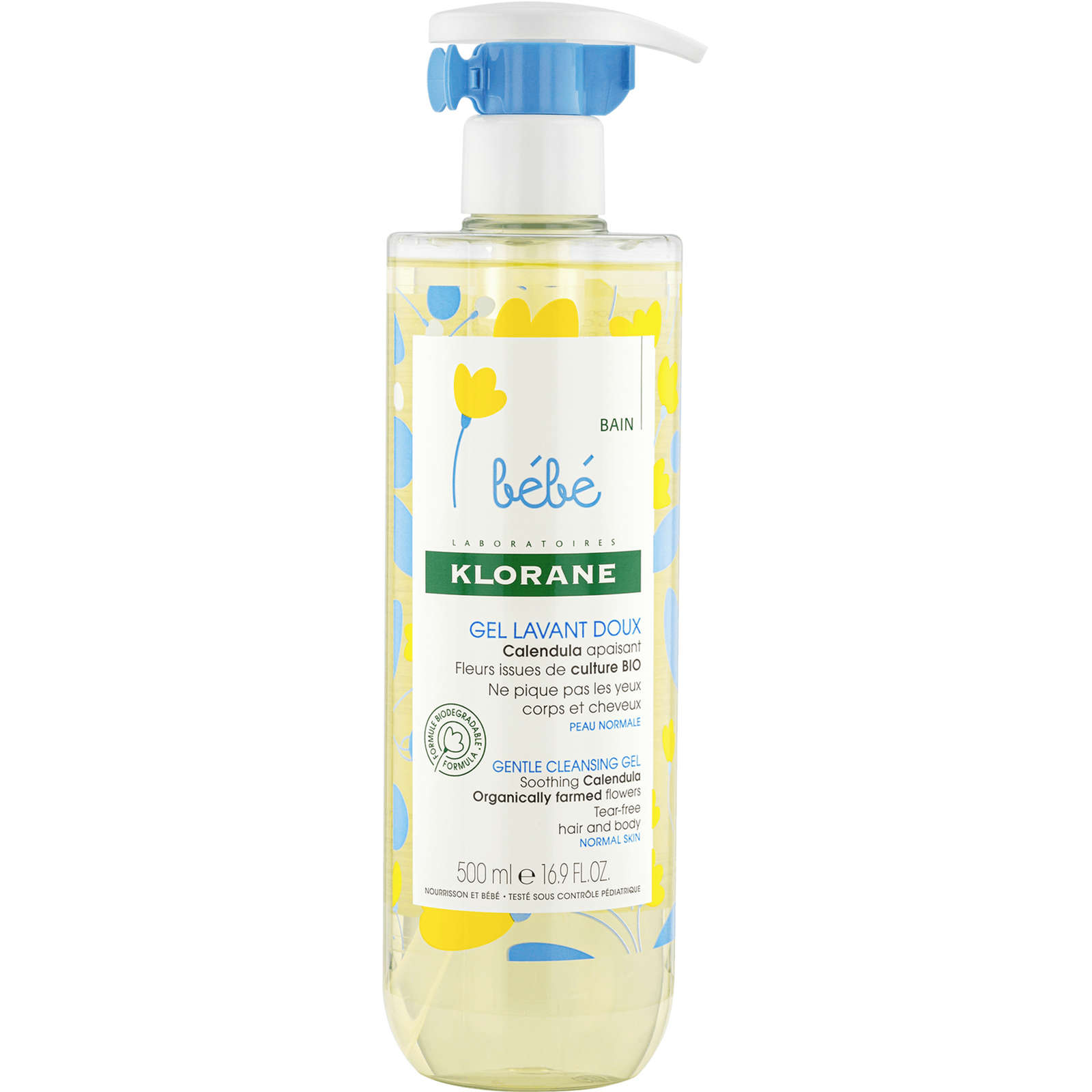 Gentle Cleansing Gel with Calendula -  Hair and Body - Baby