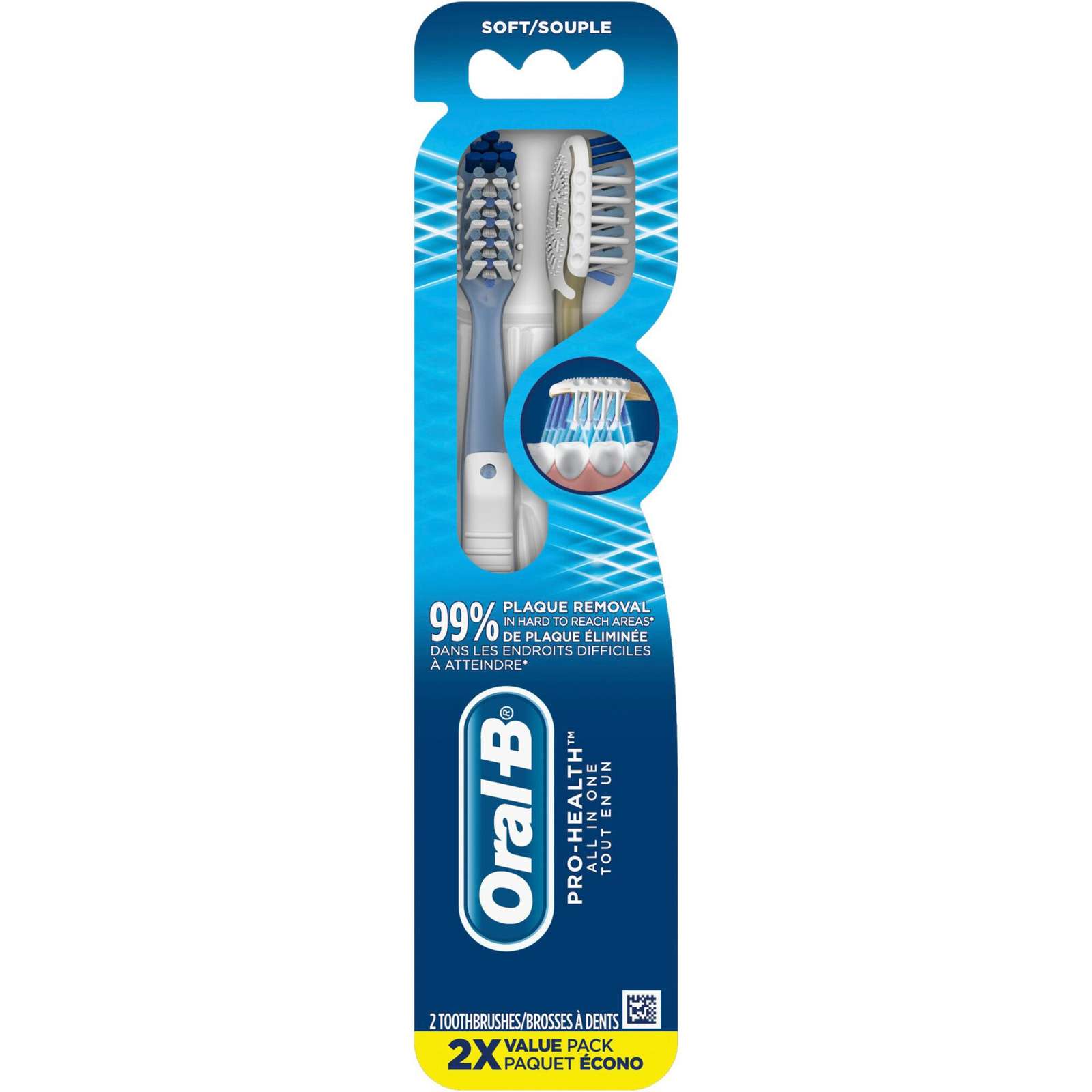 ORAL B CROSS ACT PROHLTH SOFT