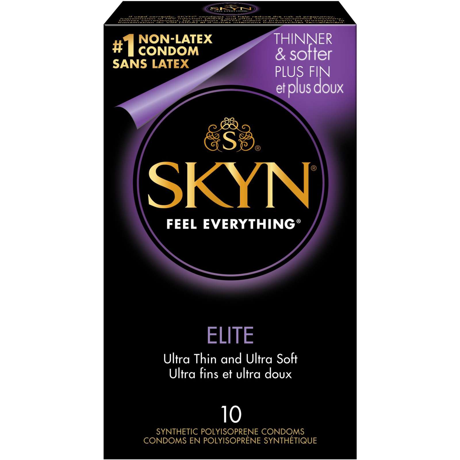 SKYN® Elite Natural Latex Free Lubricated Condoms