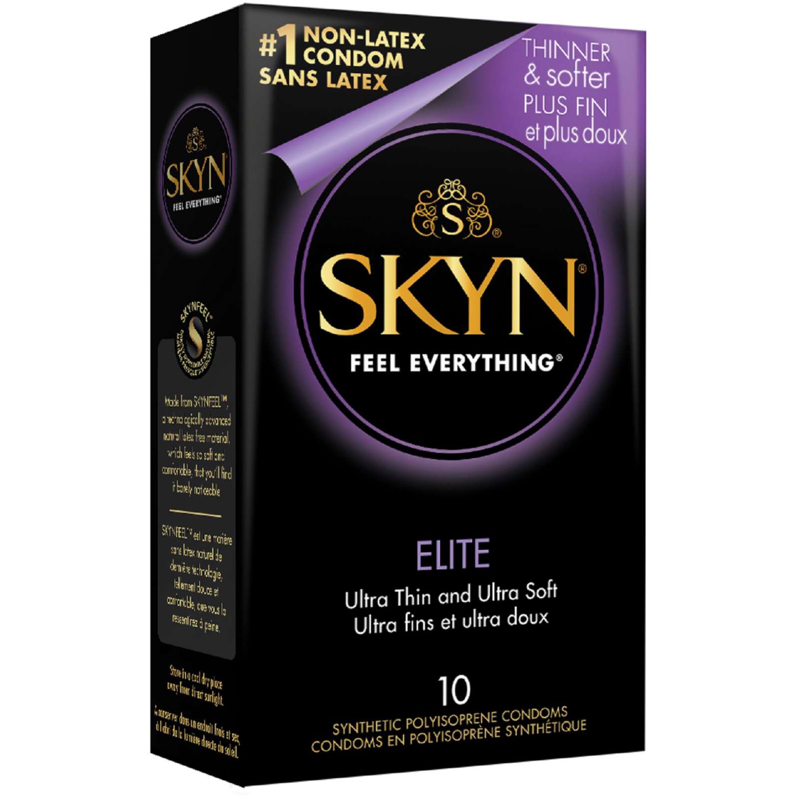 SKYN® Elite Natural Latex Free Lubricated Condoms