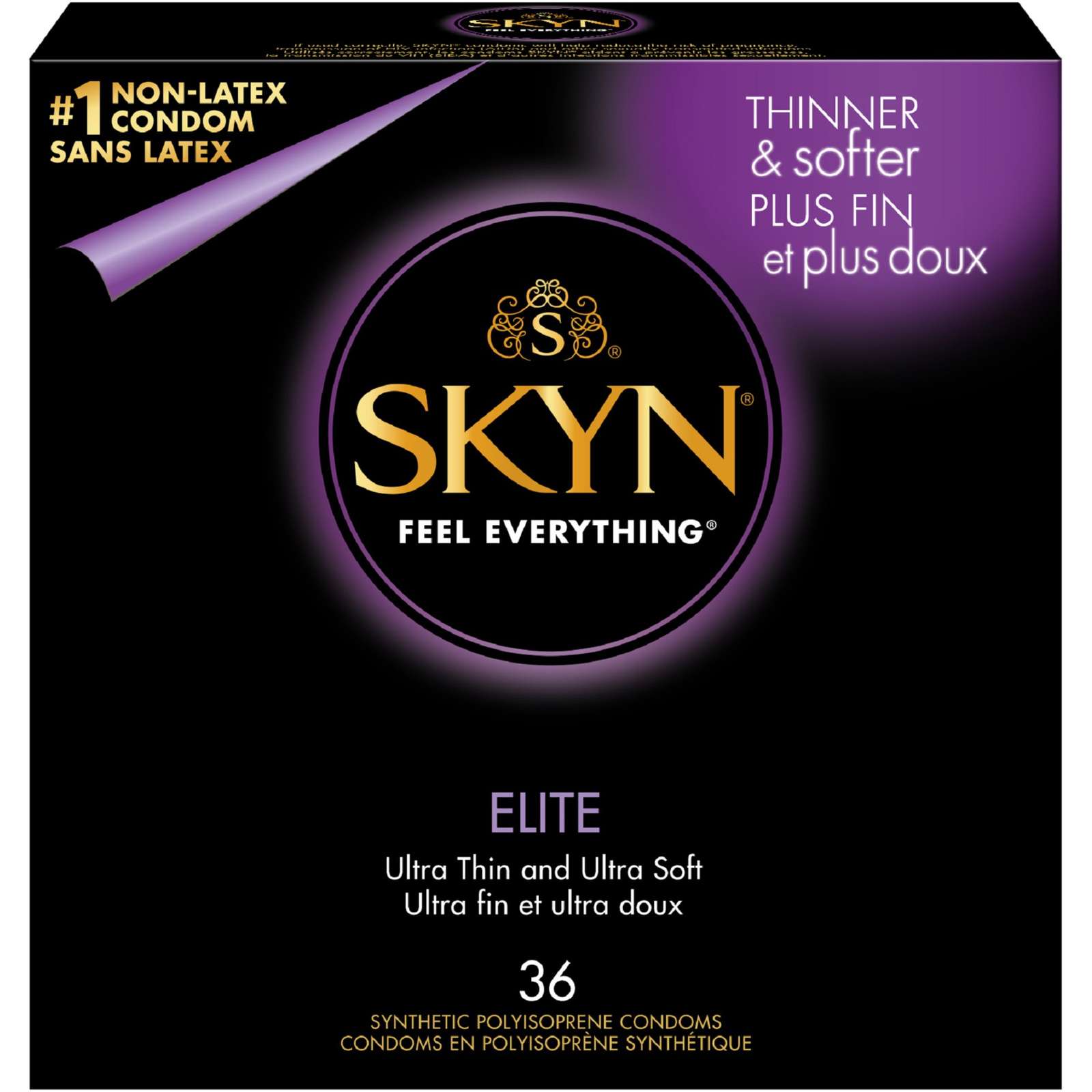 SKYN® Elite Natural Latex Free Lubricated Condoms