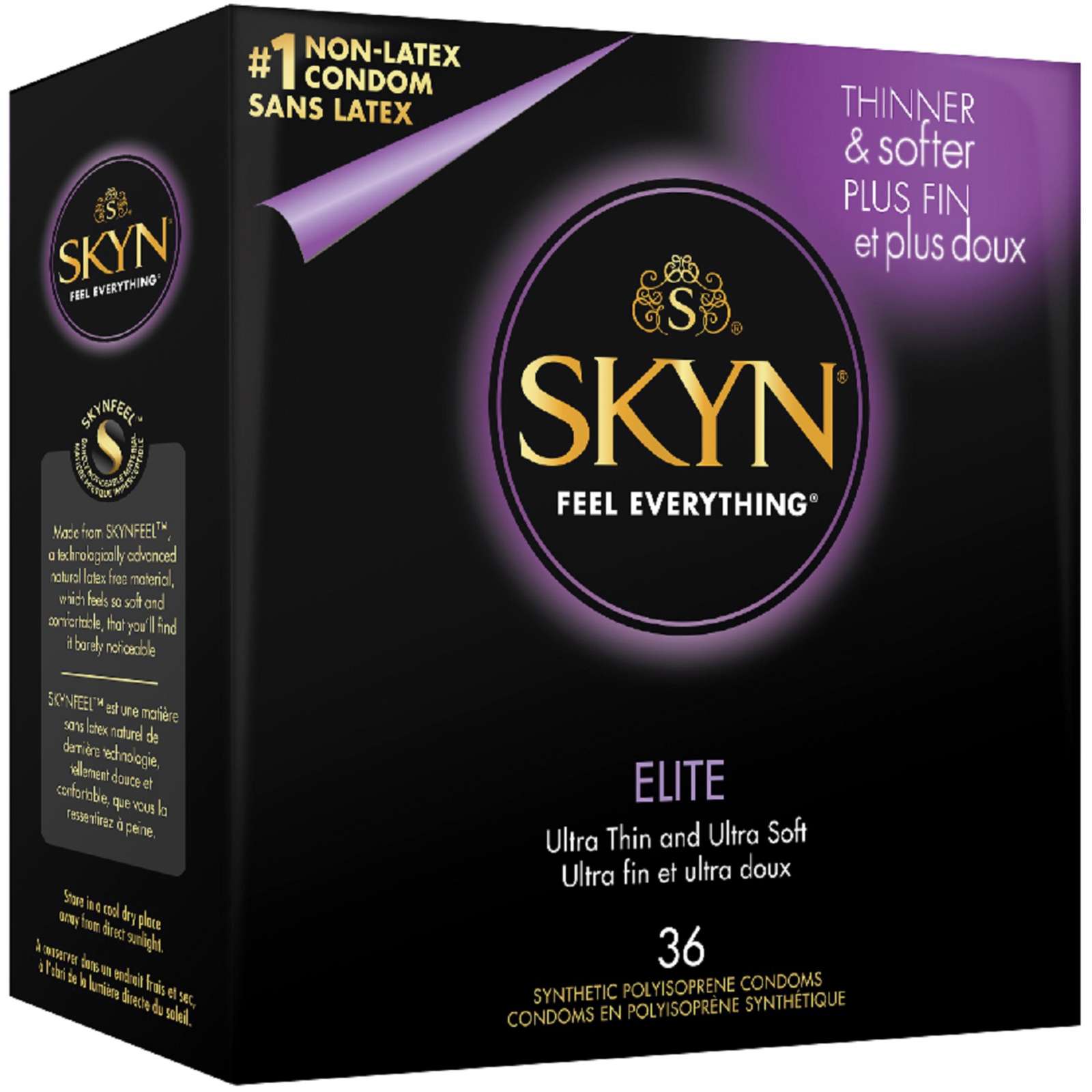 SKYN® Elite Natural Latex Free Lubricated Condoms