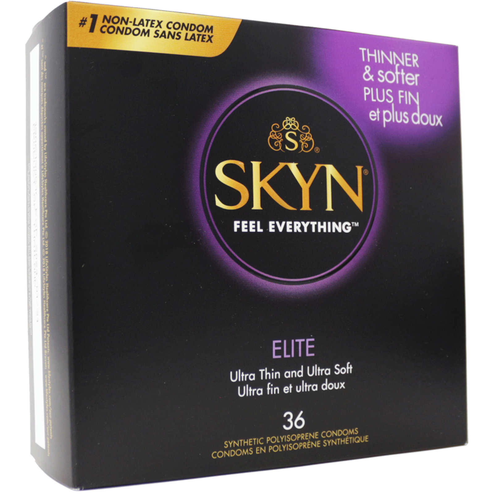 SKYN® Elite Natural Latex Free Lubricated Condoms