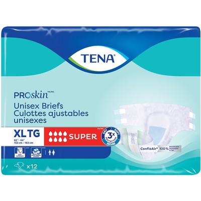 TENA Proskin Unisex Briefs - Super/Large - 26s