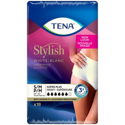 TENA Incontinence Underwear, Overnight Protection, Medium, 12 Count, 12  count 