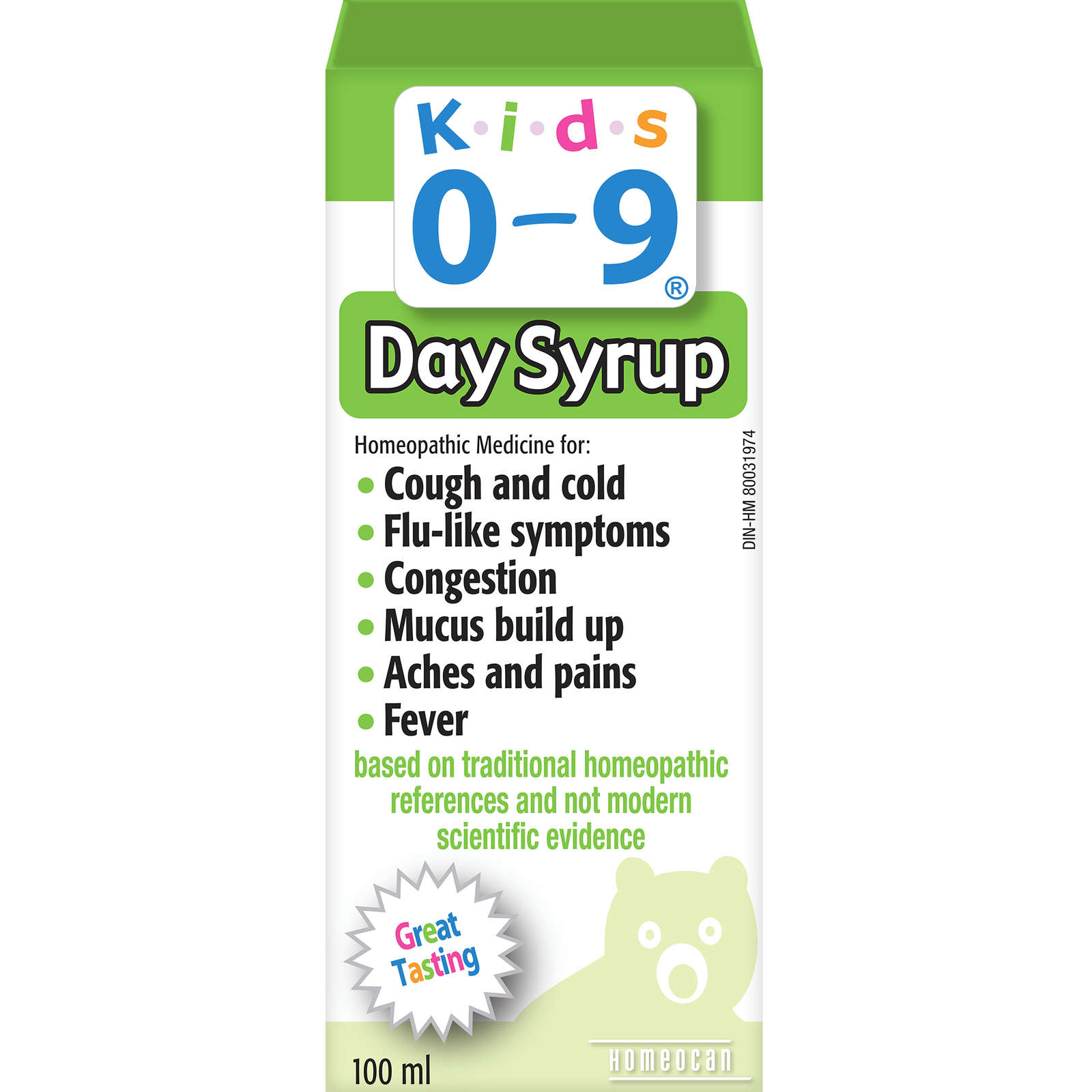 Kids 0-9 Day Syrup