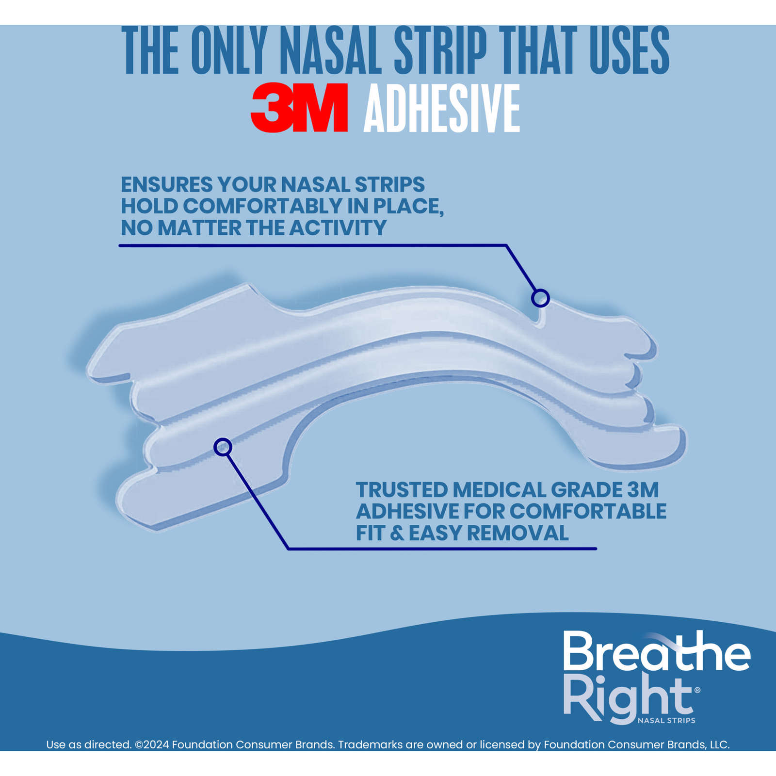 Nasal Strips Large Clear 30ct