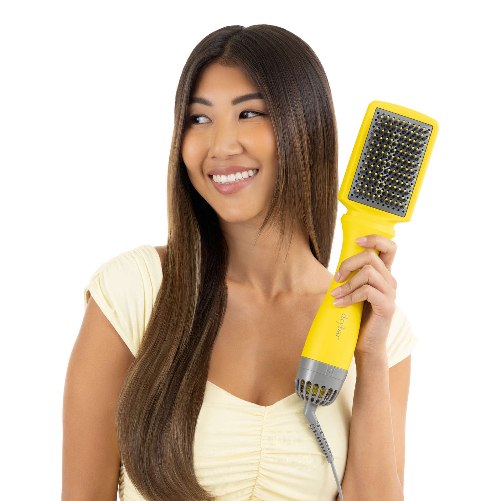 The Smooth Shot Paddle Brush Blow-Dryer