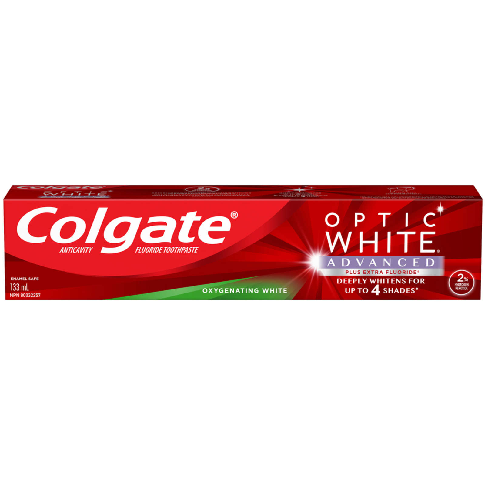 Optic White Advanced Teeth Whitening Toothpaste