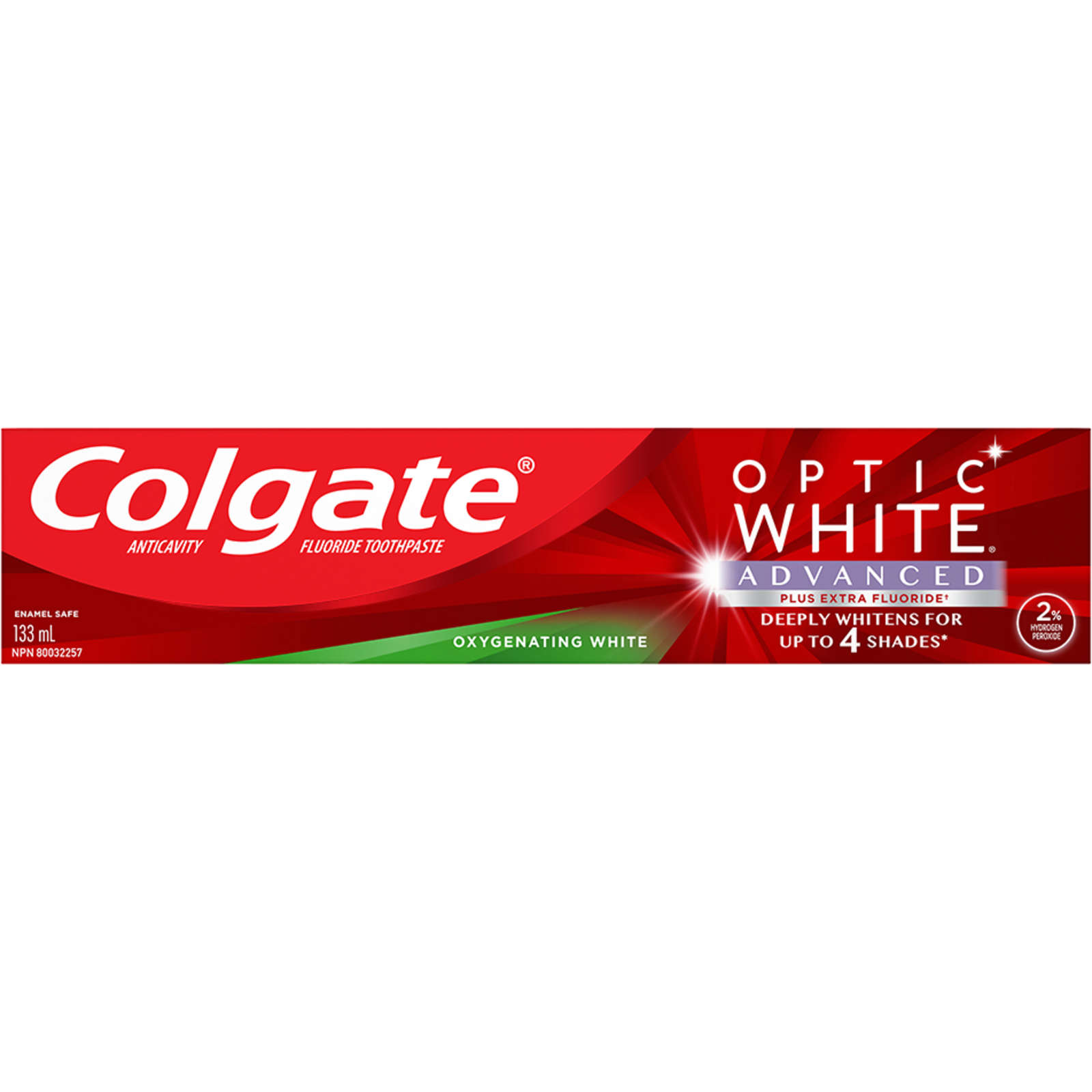 Optic White Advanced Teeth Whitening Toothpaste