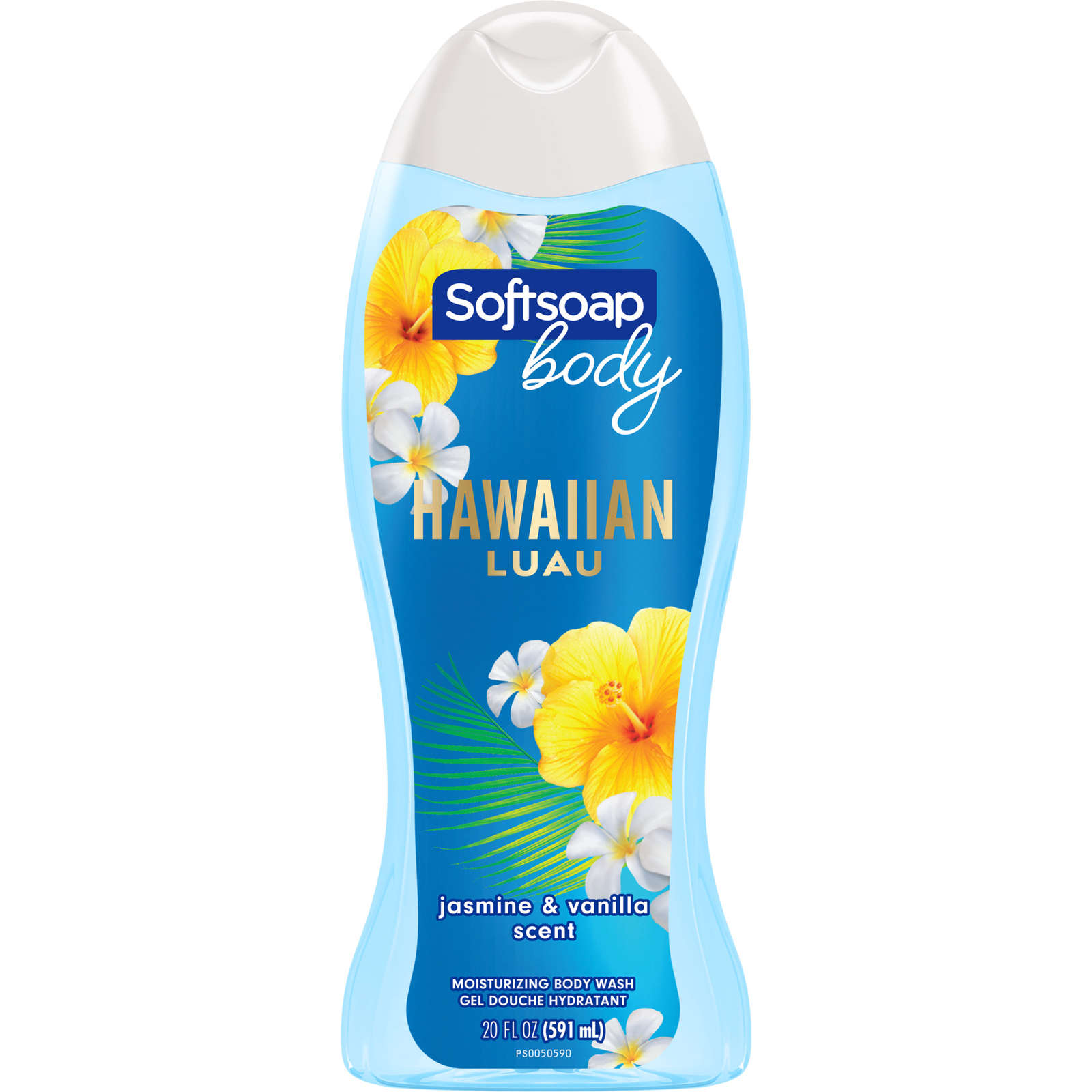 Moisturizing Body Wash Hawaiian Luau, Jasmine and Vanilla Scent