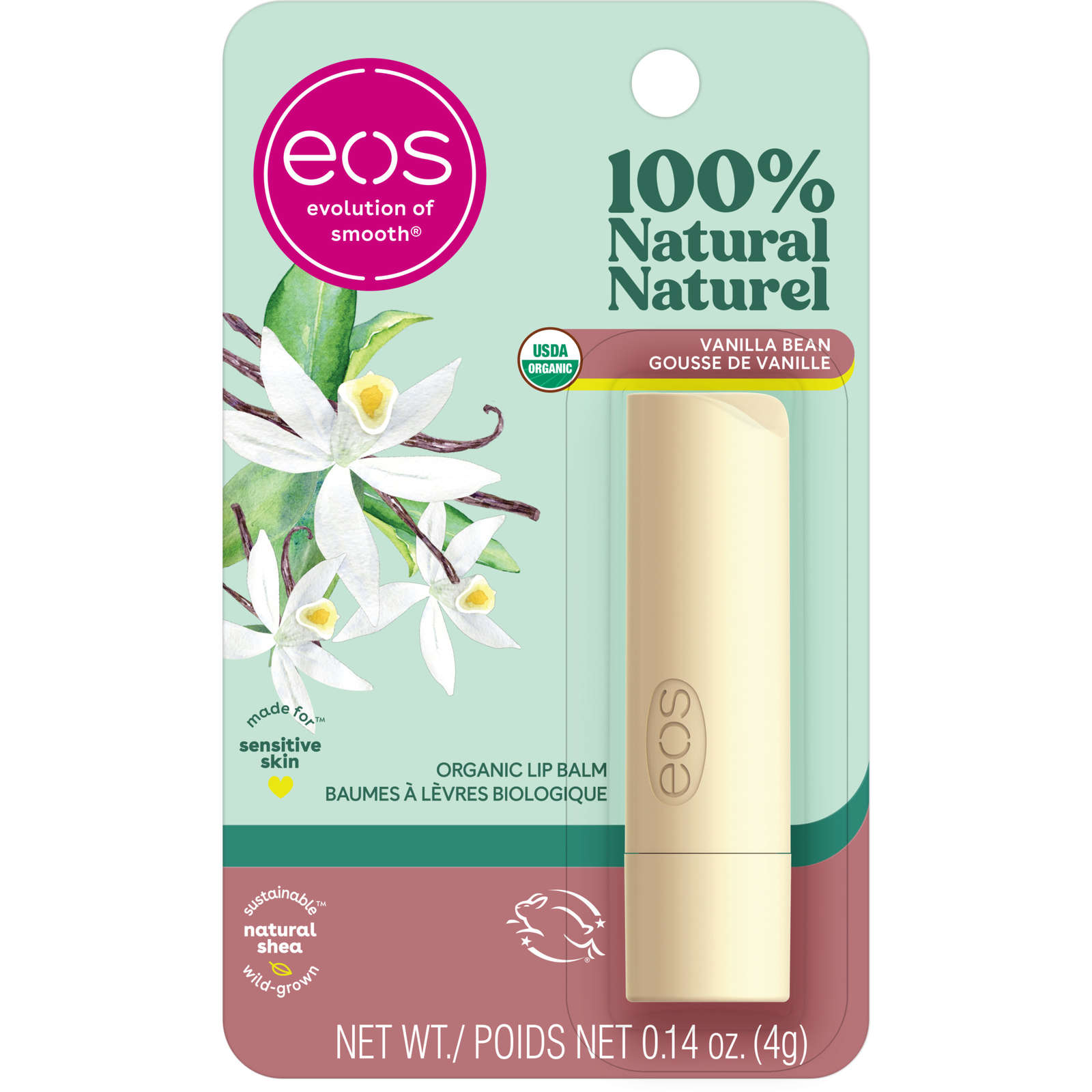 eos 100% Natural & Organic Lip Balm Stick