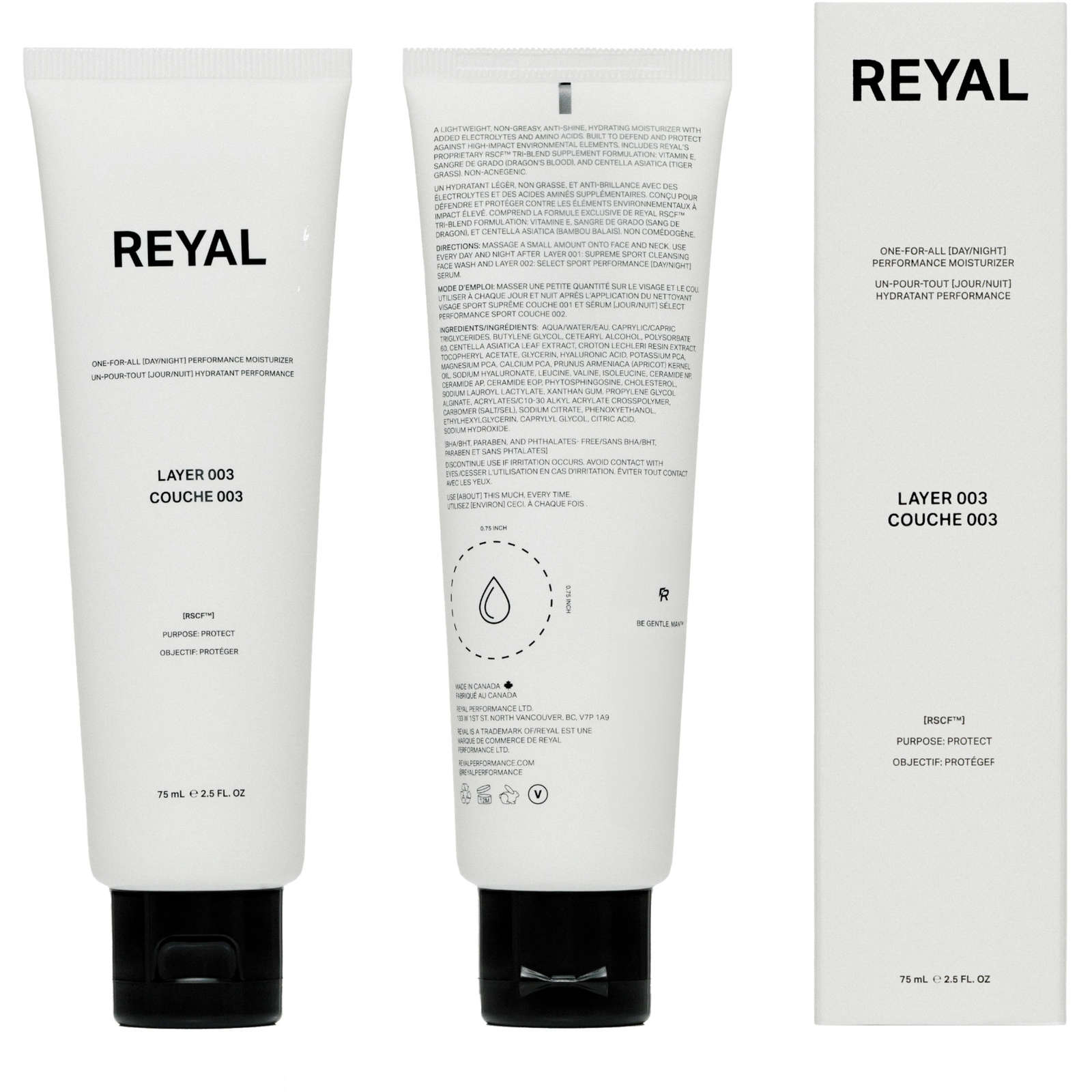 One-For-All [Day/Night] Hydrating Moisturizer for men